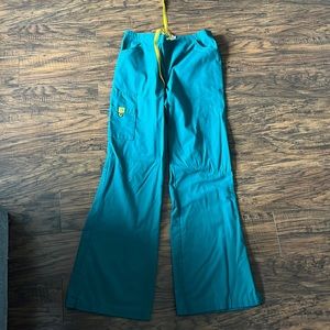Green WonderWink Scrub Pants